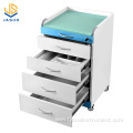 4 Drawers Stainless Steel Dental Trolley Cabinet